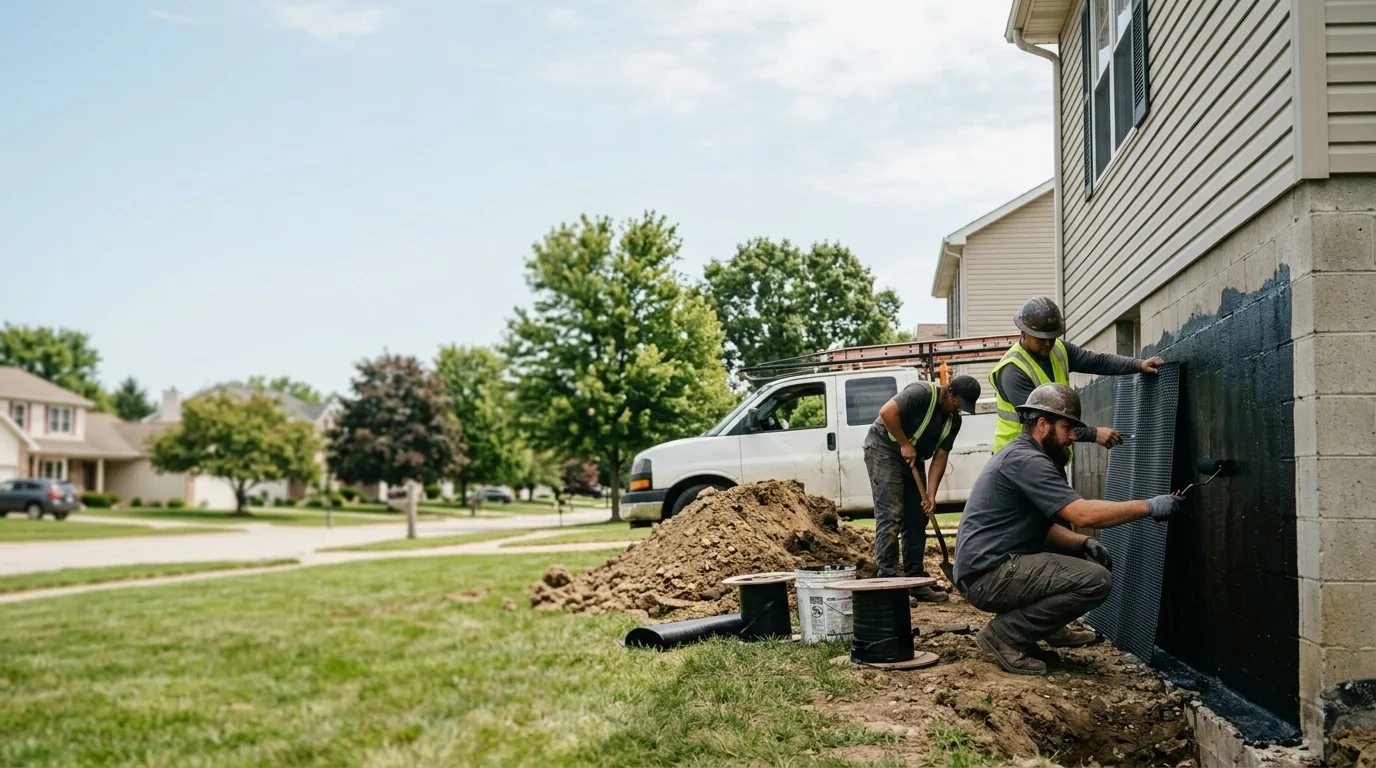Basement Waterproofing in Triumph, IL near me